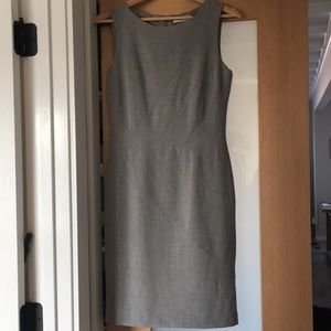 Calvin Klein Grey Sleeveless Sheath Dress